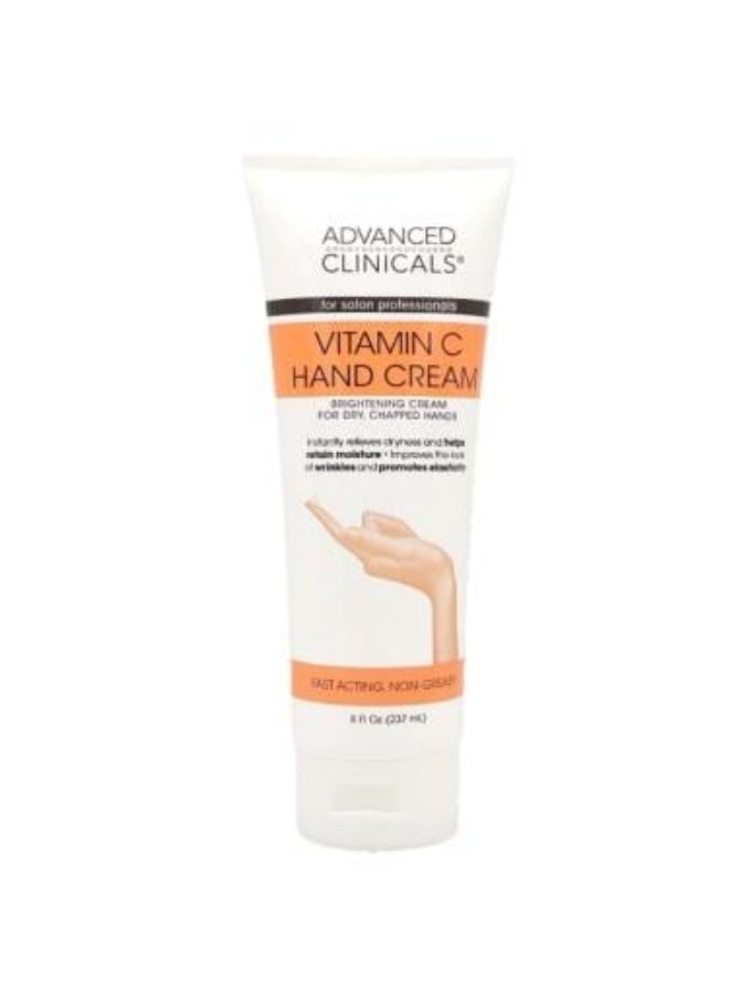 Vitamin C Hand Cream for Instant Hydration and Brightening